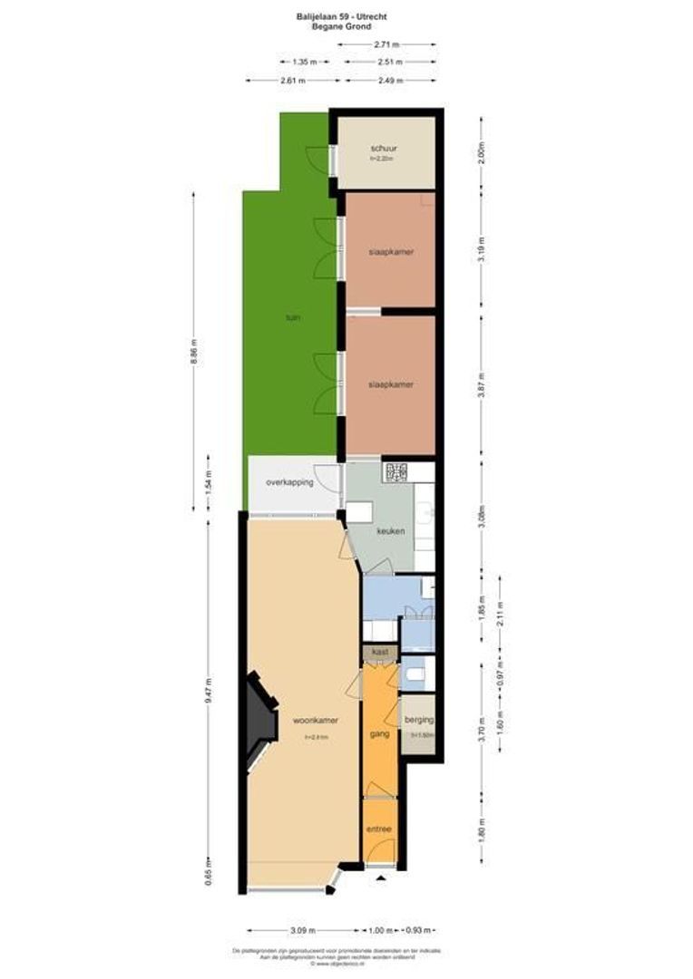 Balijelaan 59, Utrecht plattegrond-32