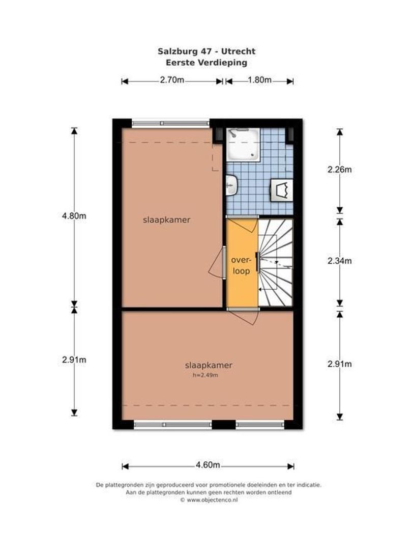 Salzburg 47, Utrecht plattegrond-36