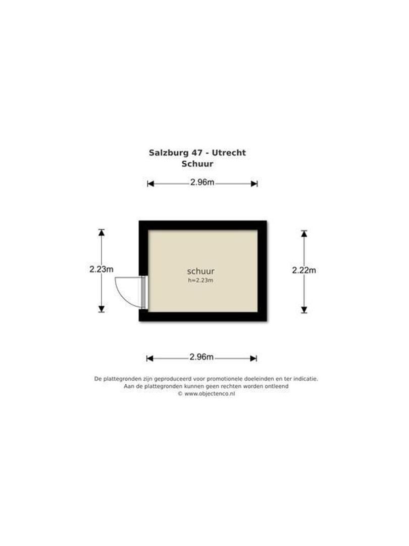Salzburg 47, Utrecht plattegrond-36