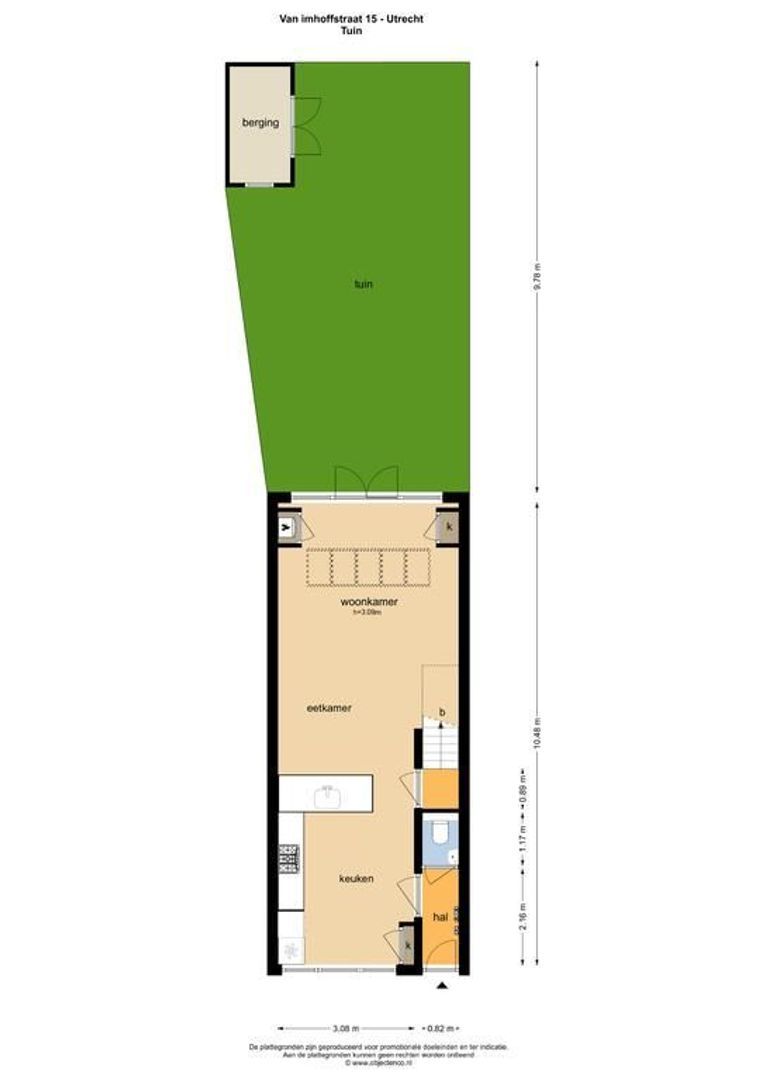 Van Imhoffstraat 15, Utrecht plattegrond-44