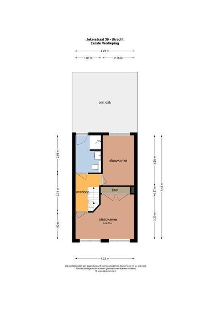 Jekerstraat 39, Utrecht plattegrond-45