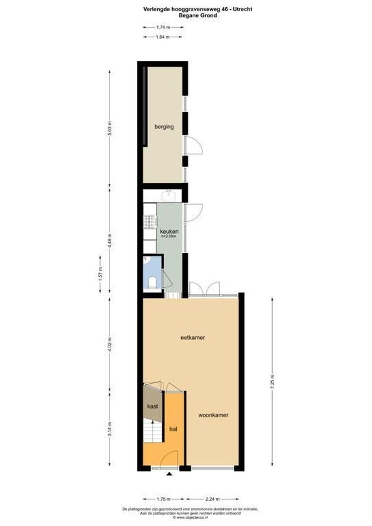Verlengde Hoogravenseweg 46, Utrecht plattegrond-38