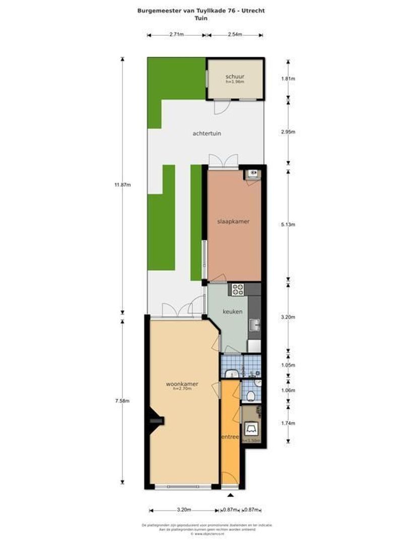 Burgemeester van Tuyllkade 76, Utrecht plattegrond-25