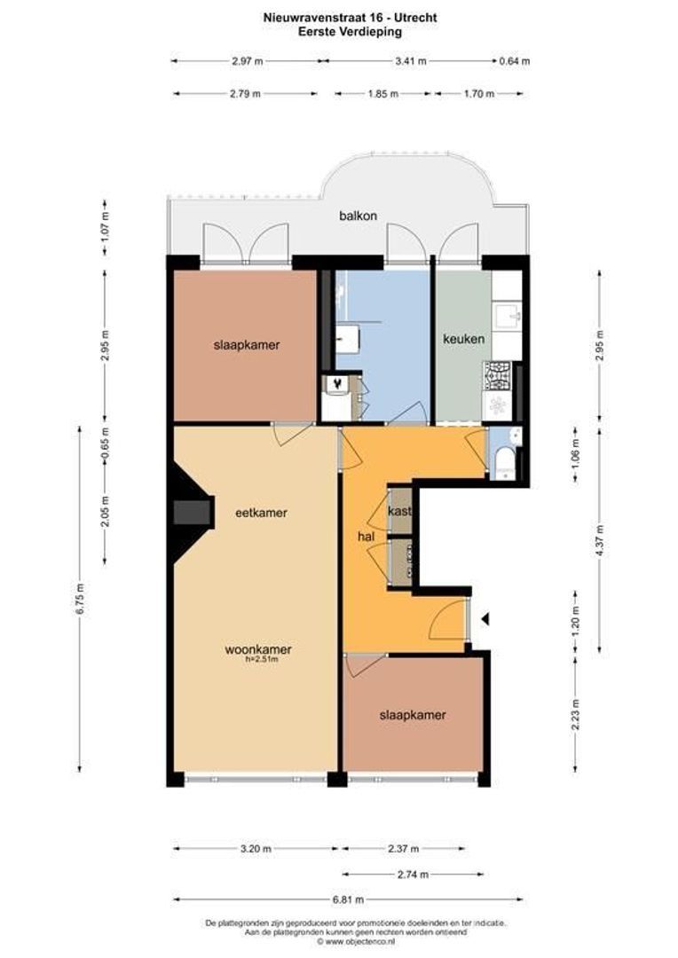 Nieuwravenstraat 16 bis, Utrecht plattegrond-26