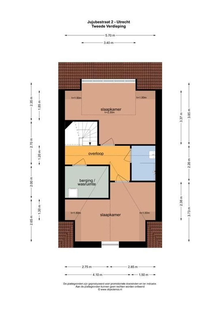 Jujubestraat 2, Utrecht plattegrond-53