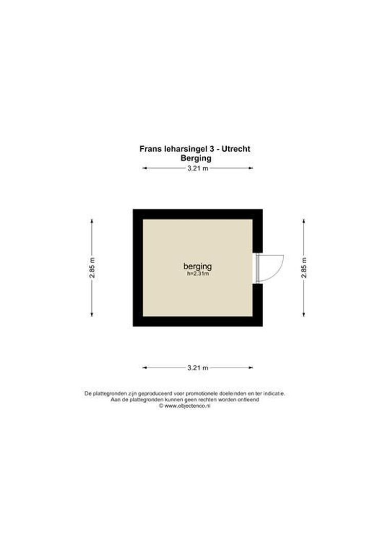 Franz Leharsingel 3, Utrecht plattegrond-38