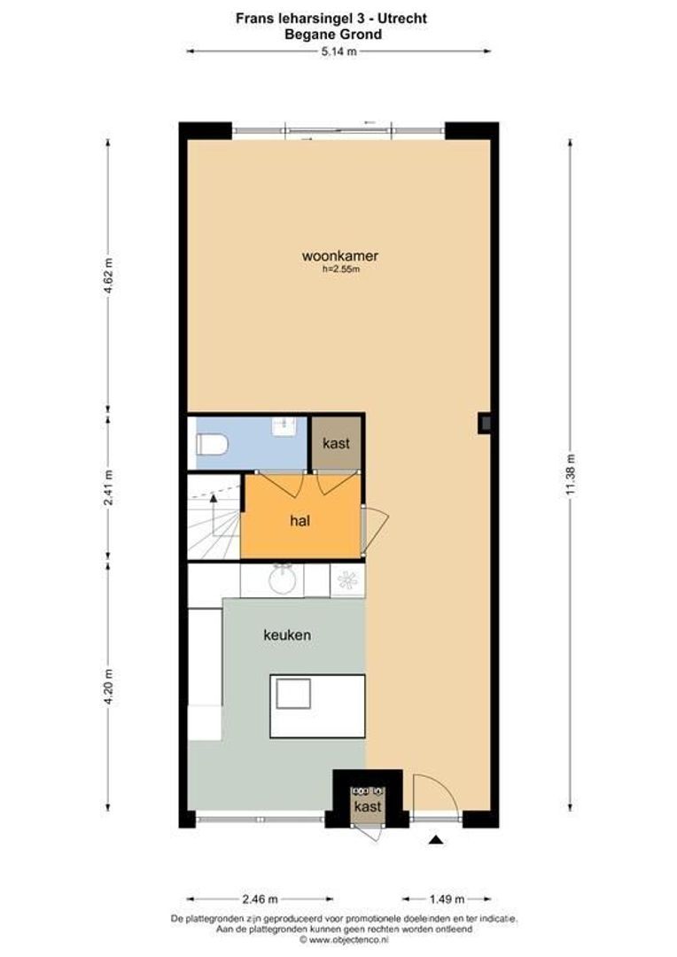 Franz Leharsingel 3, Utrecht plattegrond-38