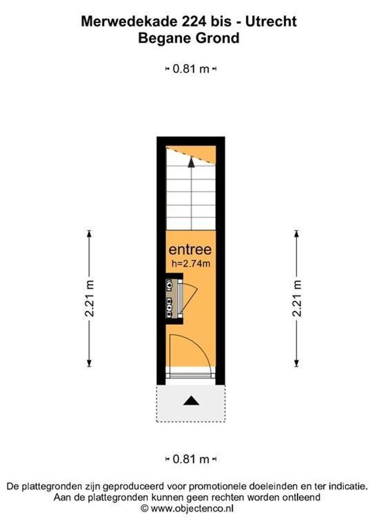 Merwedekade 224 bis, Utrecht plattegrond-34