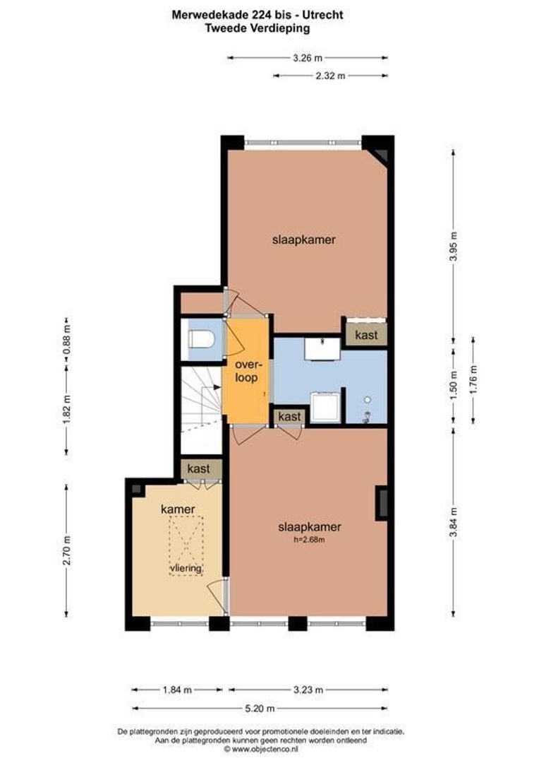 Merwedekade 224 bis, Utrecht plattegrond-34