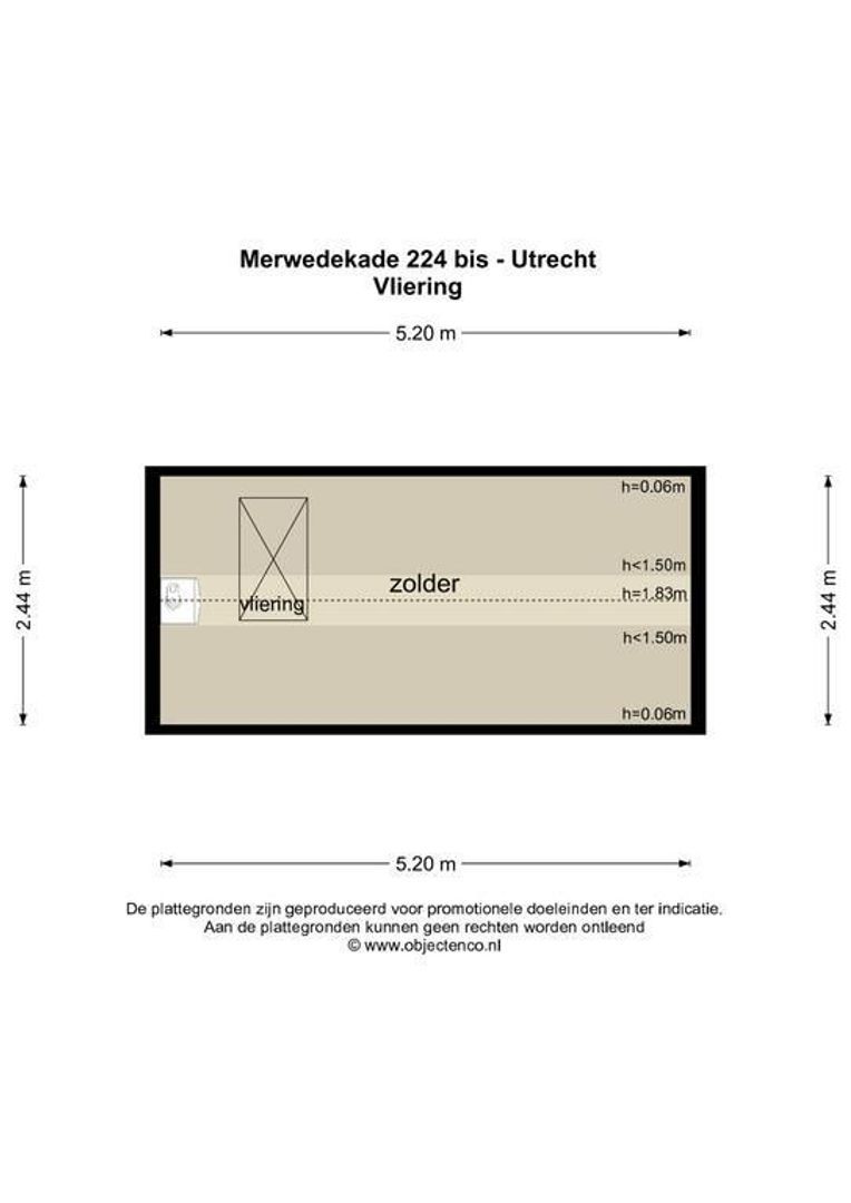 Merwedekade 224 bis, Utrecht plattegrond-34
