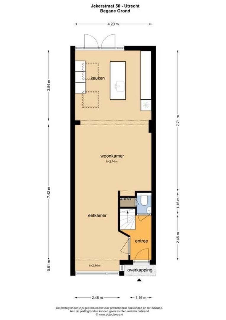 Jekerstraat 50, Utrecht plattegrond-36