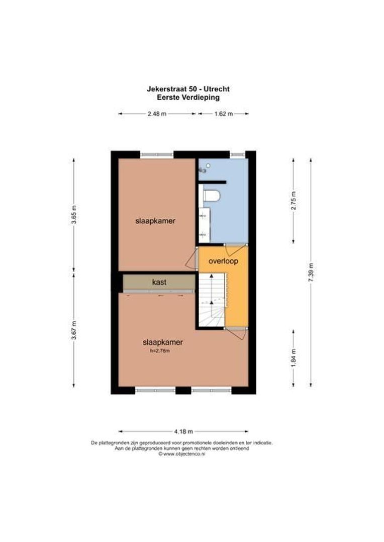 Jekerstraat 50, Utrecht plattegrond-36