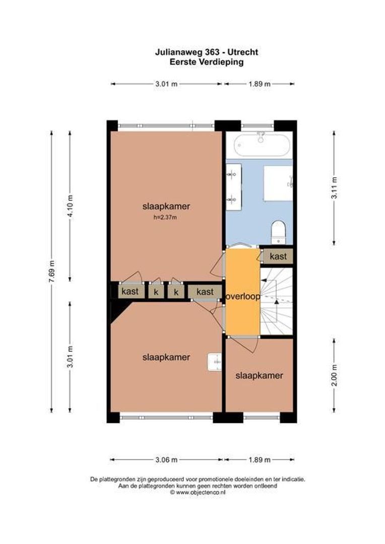 Julianaweg 363, Utrecht plattegrond-46