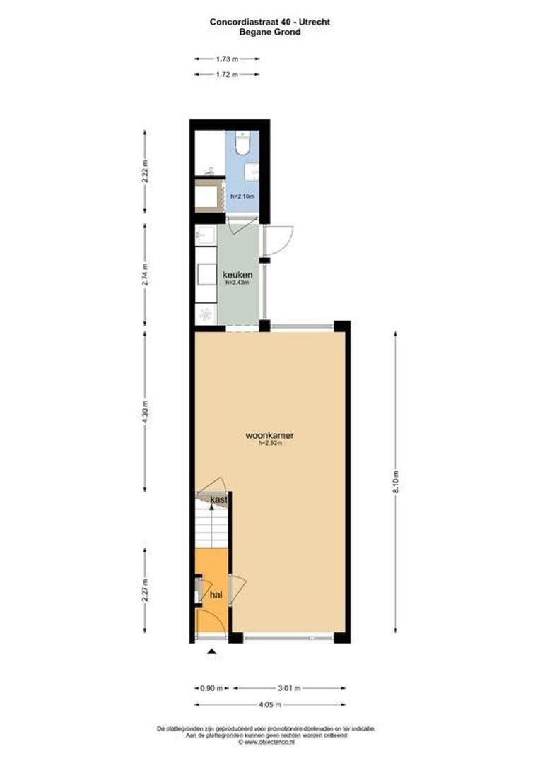 Concordiastraat 40, Utrecht plattegrond-30