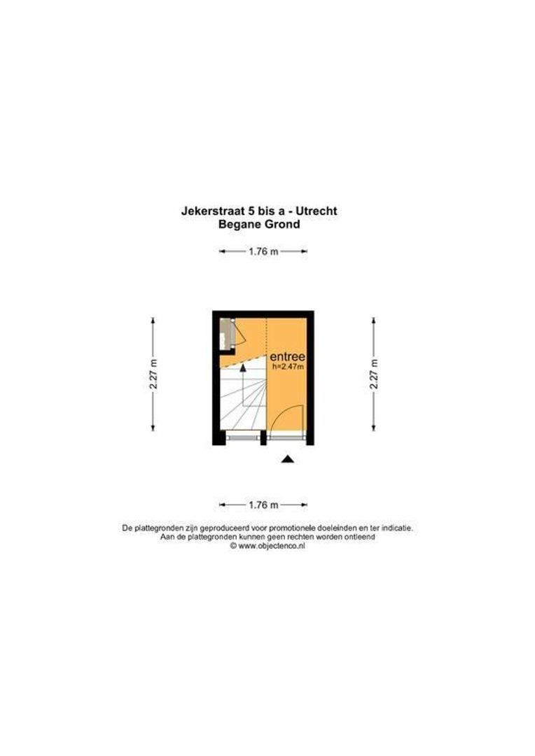 Jekerstraat 5 Bis A, Utrecht plattegrond-31