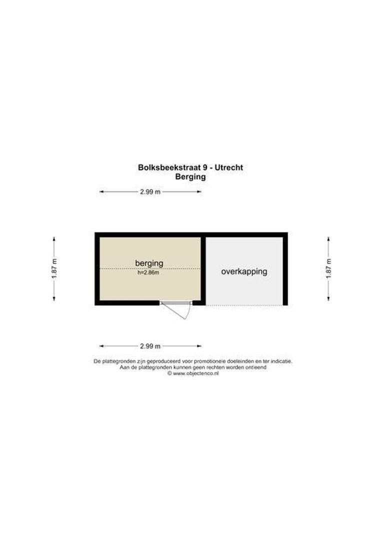 Bolksbeekstraat 9, Utrecht plattegrond-31