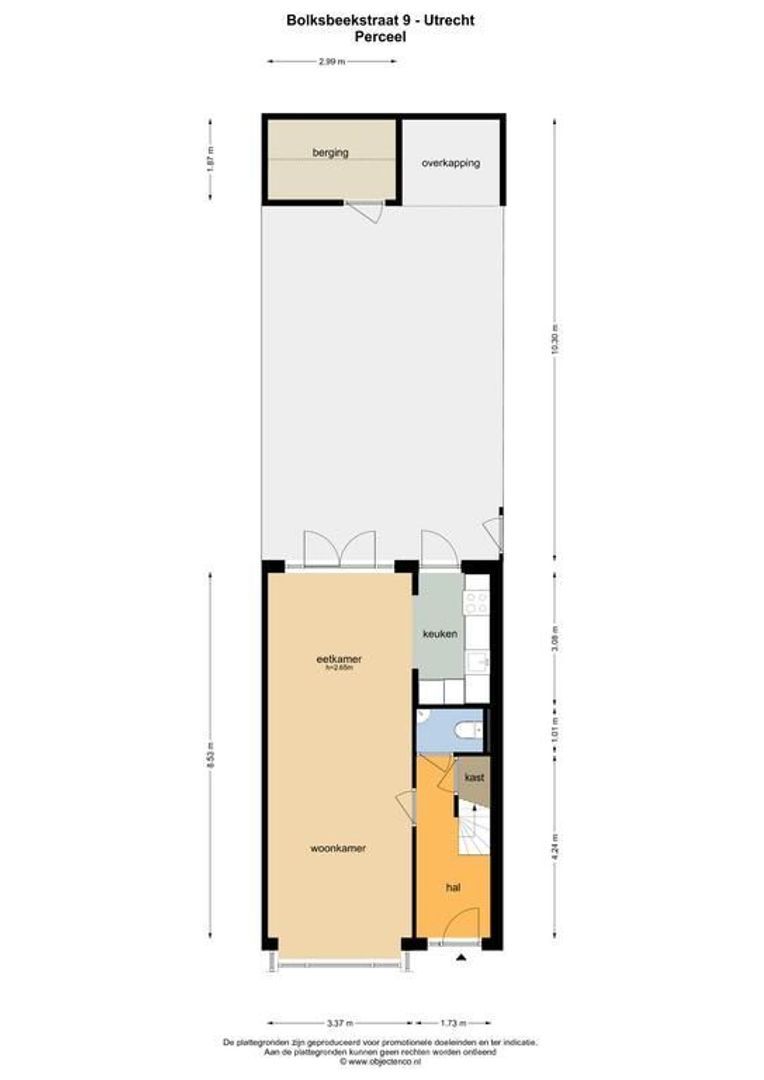 Bolksbeekstraat 9, Utrecht plattegrond-31
