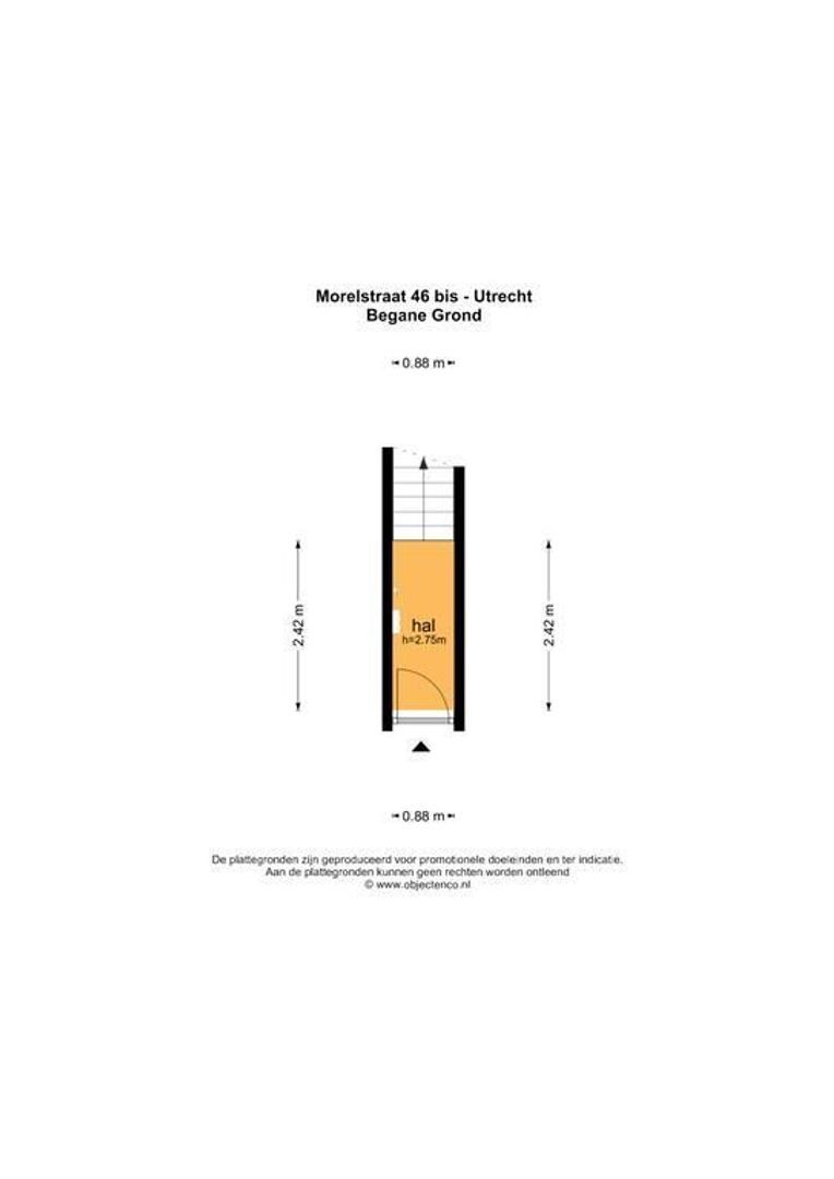 Morelstraat 46 bis, Utrecht plattegrond-28