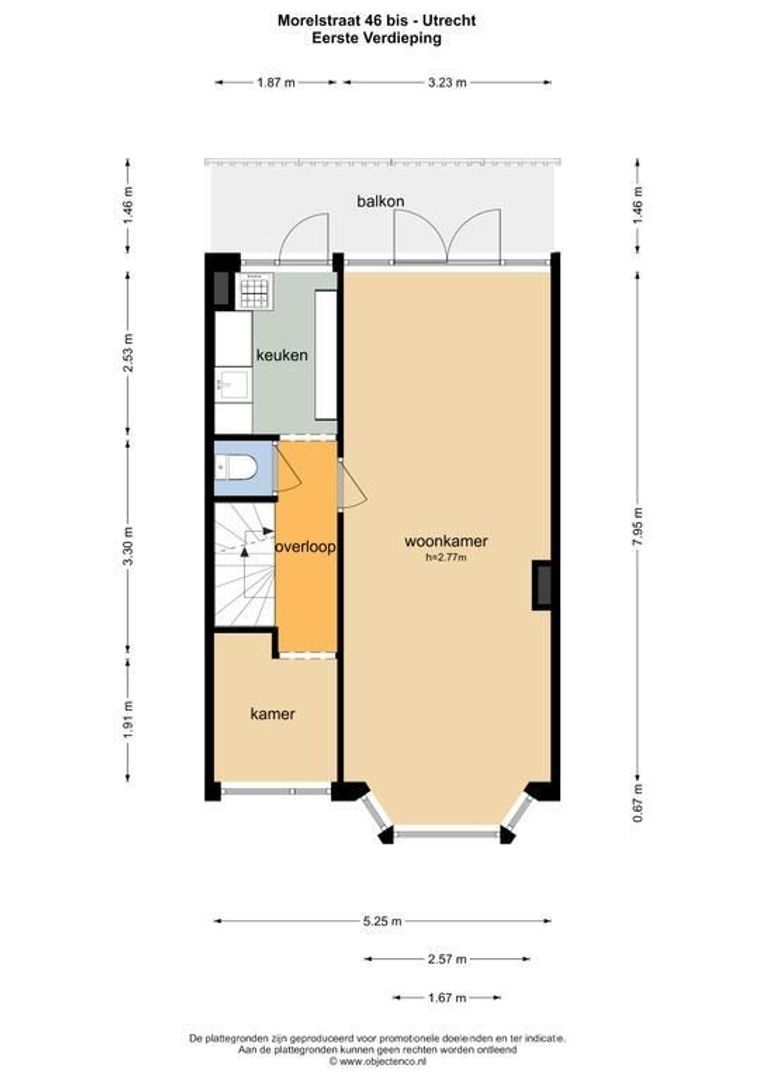 Morelstraat 46 bis, Utrecht plattegrond-28