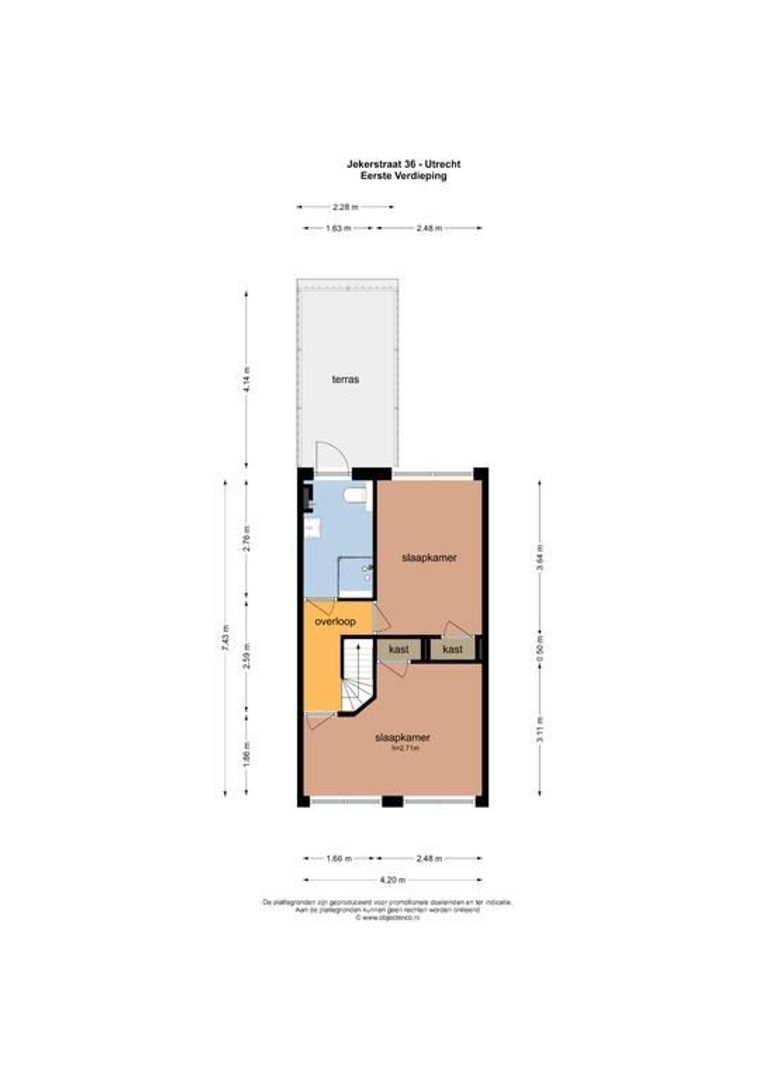 Jekerstraat 36, Utrecht plattegrond-32