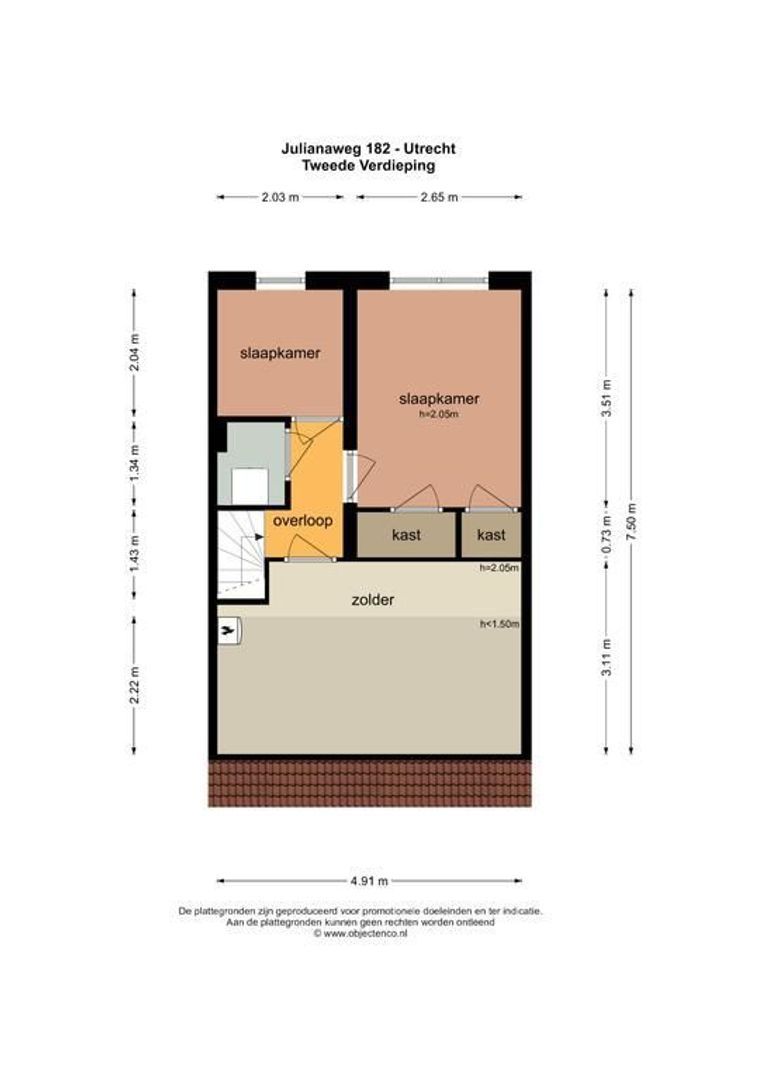Julianaweg 182, Utrecht plattegrond-46