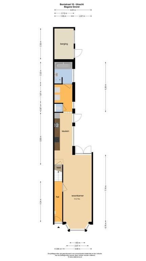 Bonistraat 10, Utrecht plattegrond-33