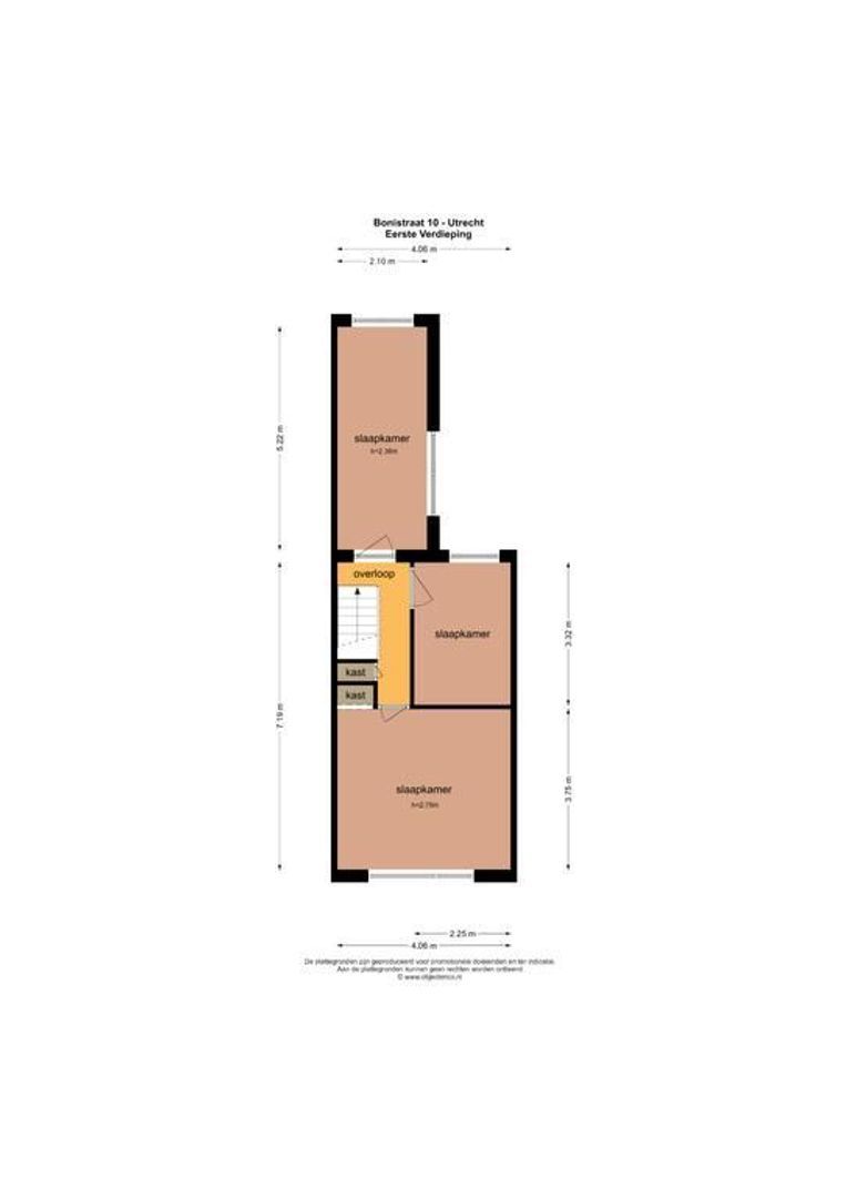 Bonistraat 10, Utrecht plattegrond-33