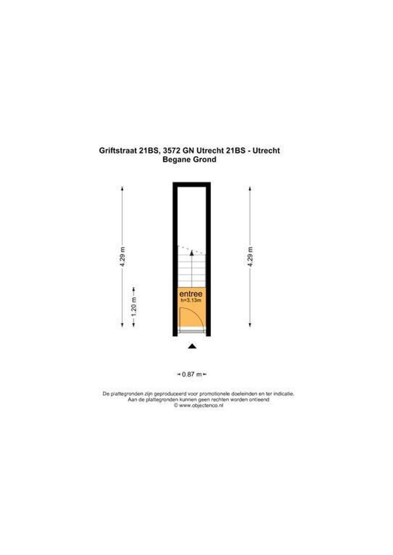 Griftstraat 21 bis, Utrecht plattegrond-40
