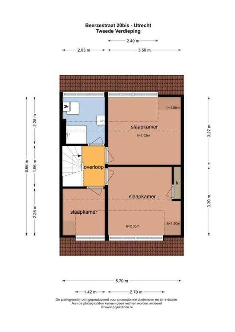 Beerzestraat 20 bis, Utrecht plattegrond-30