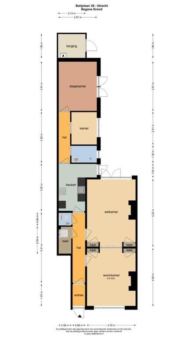 Balijelaan 38, Utrecht plattegrond-38