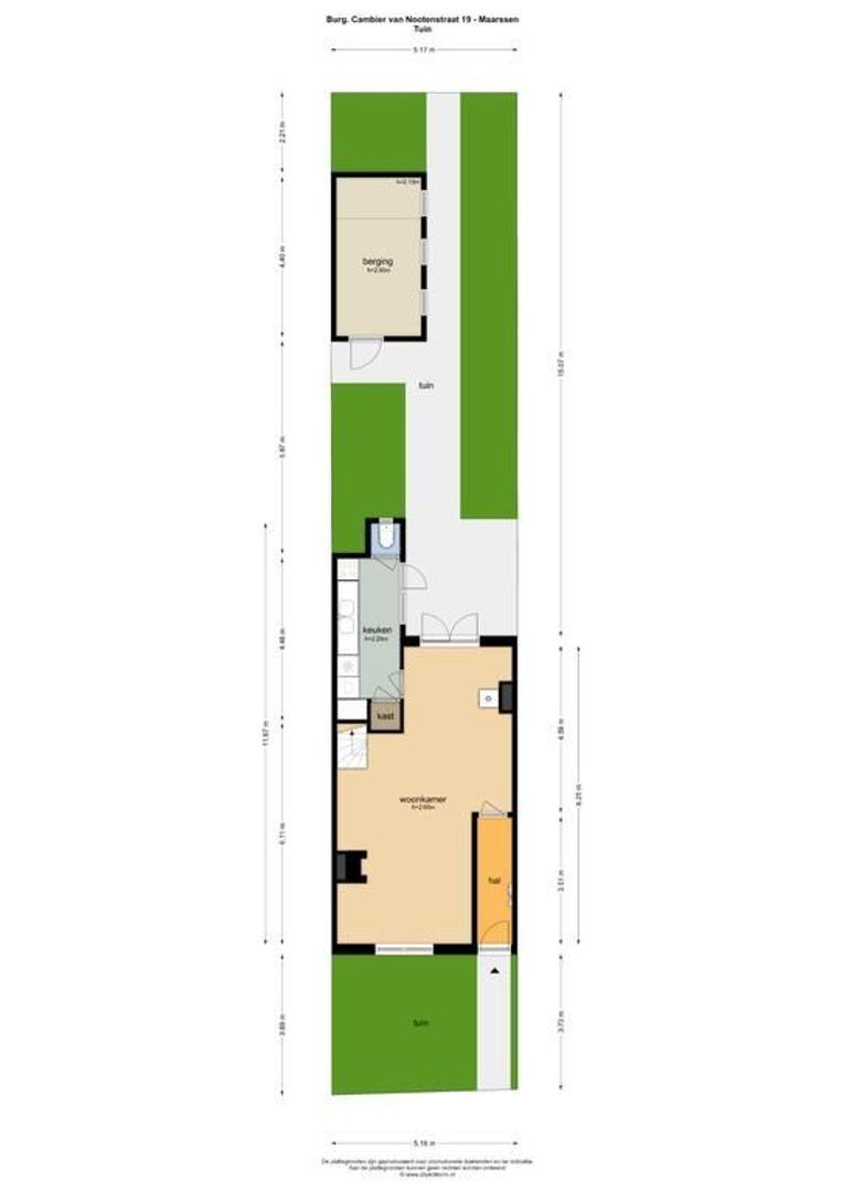 Burgemeester Cambier van Nootenstraat 19, Maarssen plattegrond-31