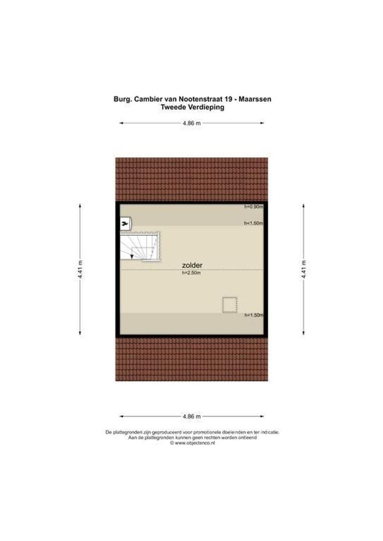 Burgemeester Cambier van Nootenstraat 19, Maarssen plattegrond-31