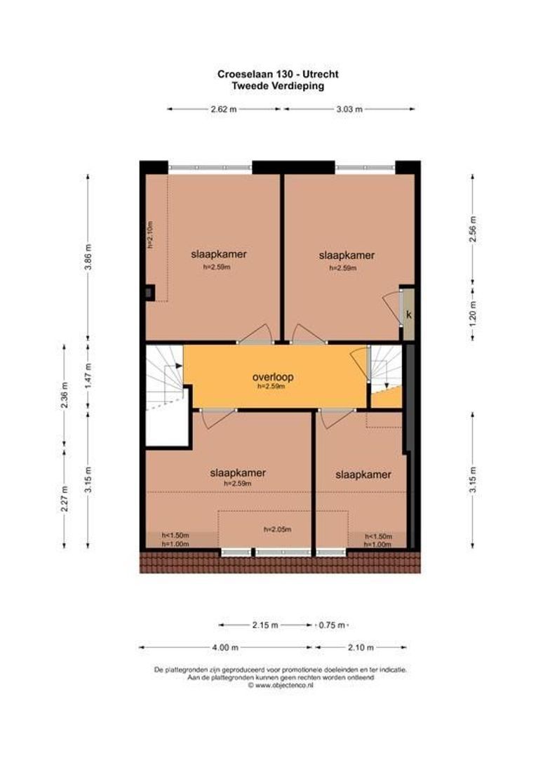 Croeselaan 130, Utrecht plattegrond-58
