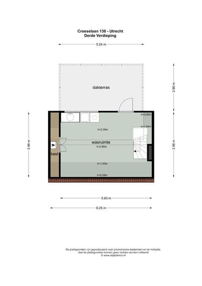 Croeselaan 130, Utrecht plattegrond-58