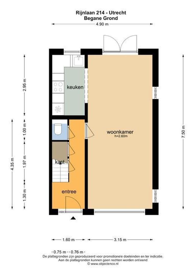 Rijnlaan 214, Utrecht plattegrond-36
