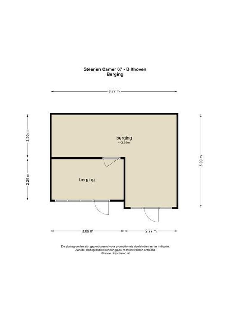 Steenen Camer 67, Bilthoven plattegrond-36