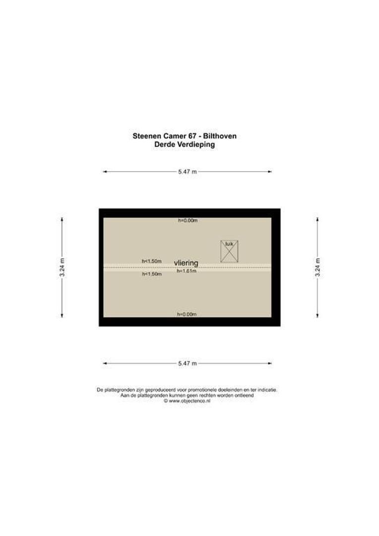 Steenen Camer 67, Bilthoven plattegrond-36