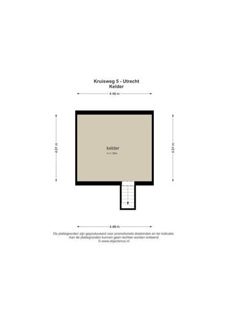 Kruisweg 5, Utrecht plattegrond-43