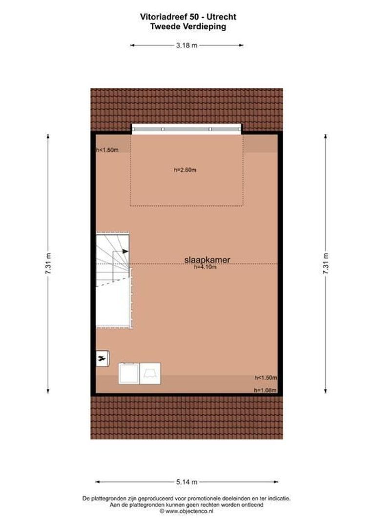 Vitoriadreef 50, Utrecht plattegrond-38