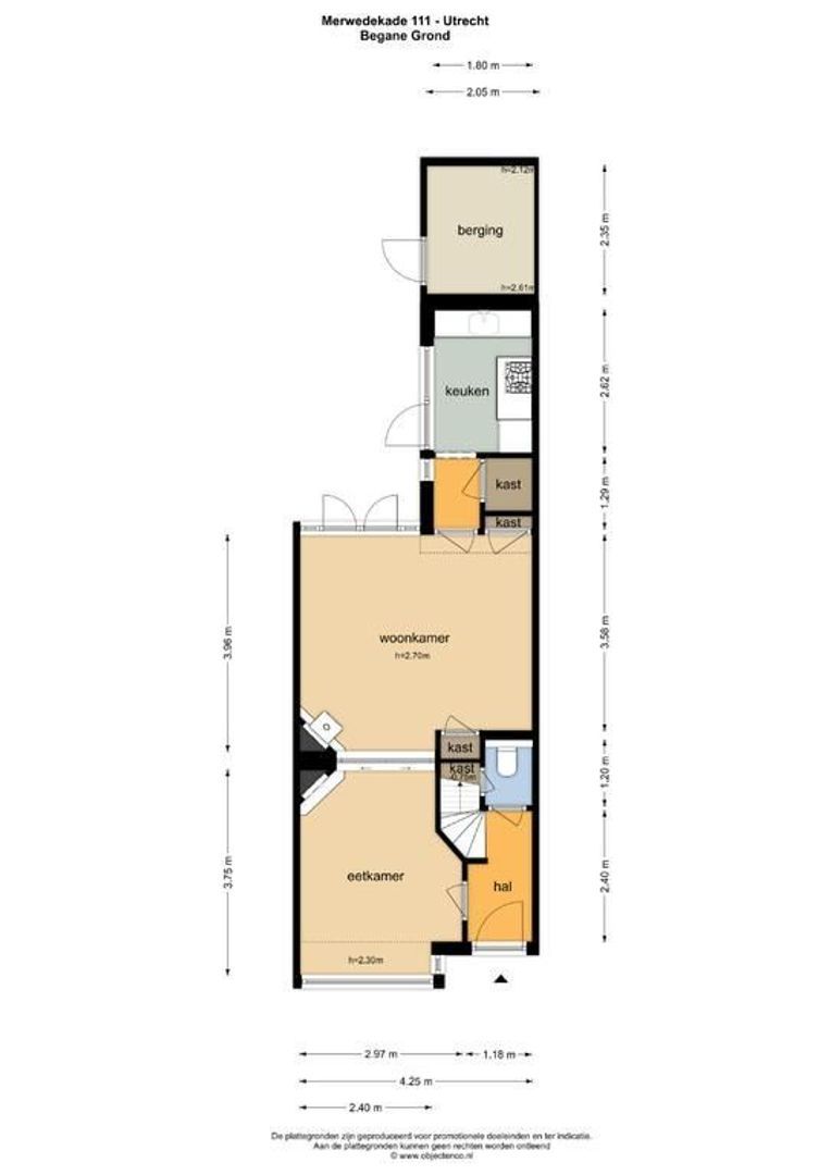 Merwedekade 111, Utrecht plattegrond-50