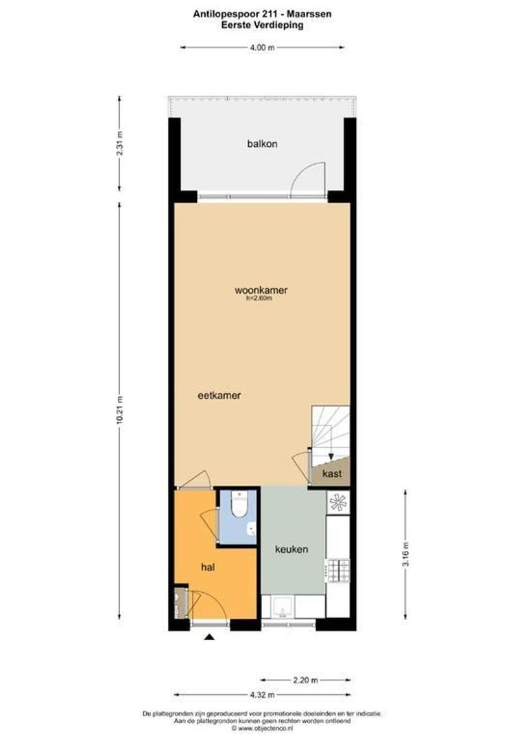 Antilopespoor 211, Maarssen plattegrond-34