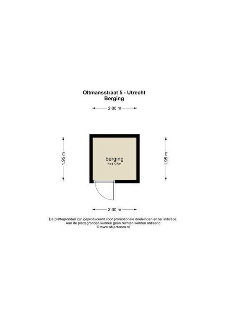 Oltmansstraat 5, Utrecht plattegrond-46
