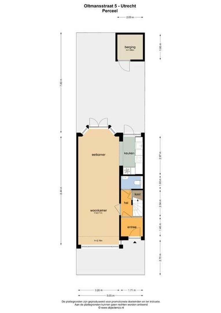 Oltmansstraat 5, Utrecht plattegrond-46