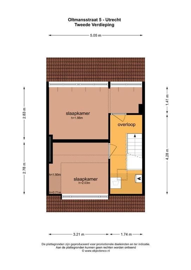 Oltmansstraat 5, Utrecht plattegrond-46