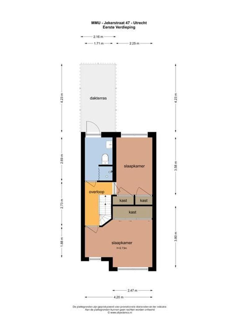Jekerstraat 47, Utrecht plattegrond-46