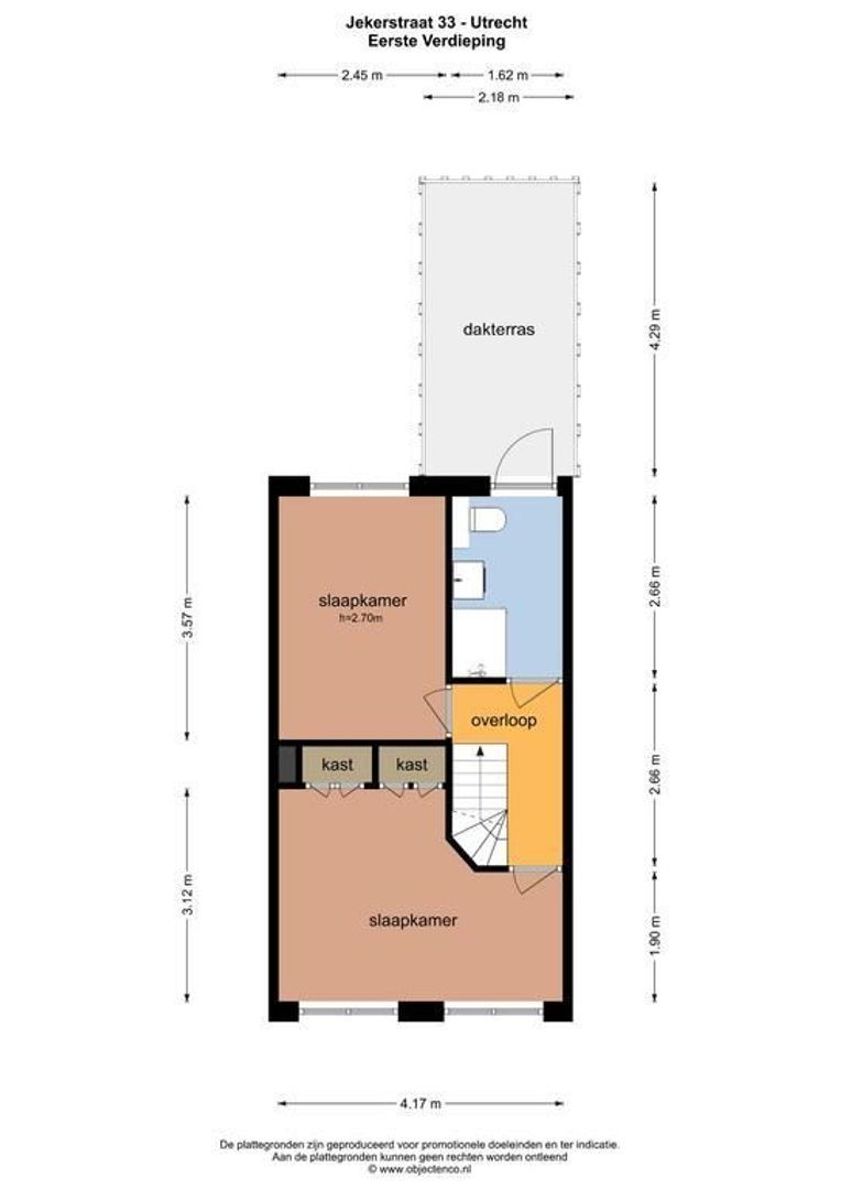 Jekerstraat 33, Utrecht plattegrond-45
