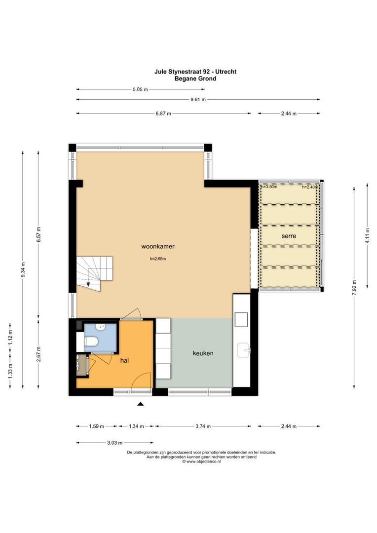 Jule Stynestraat 92, Utrecht plattegrond-65