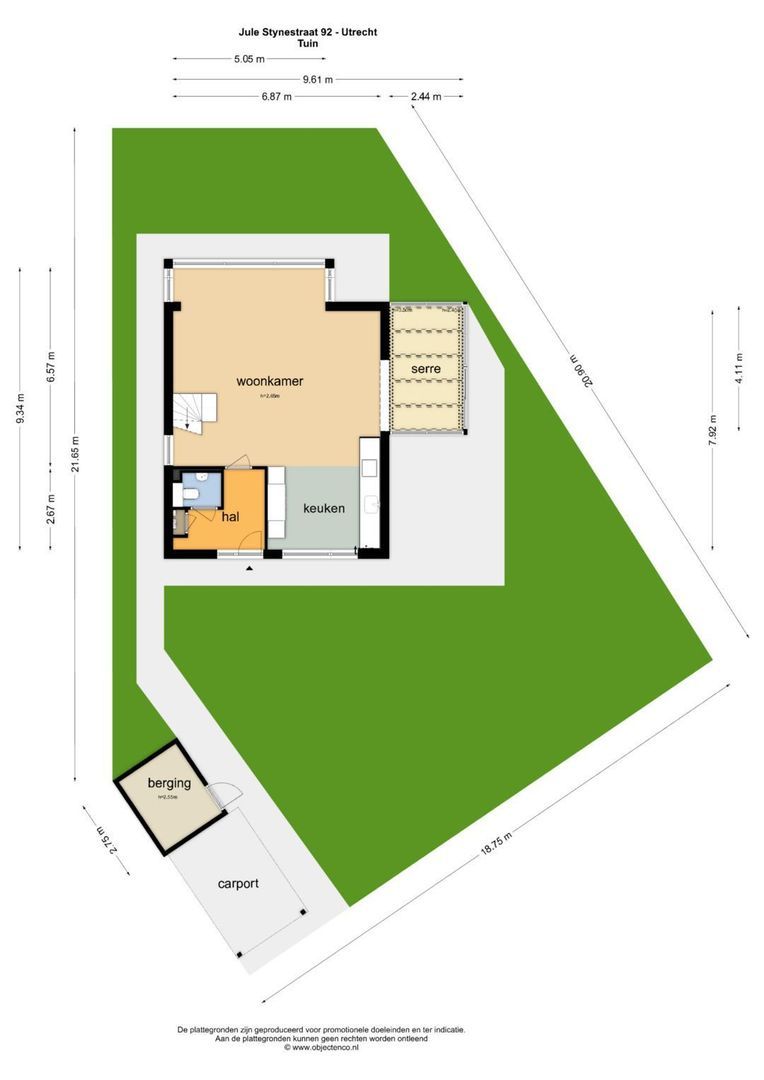 Jule Stynestraat 92, Utrecht plattegrond-65