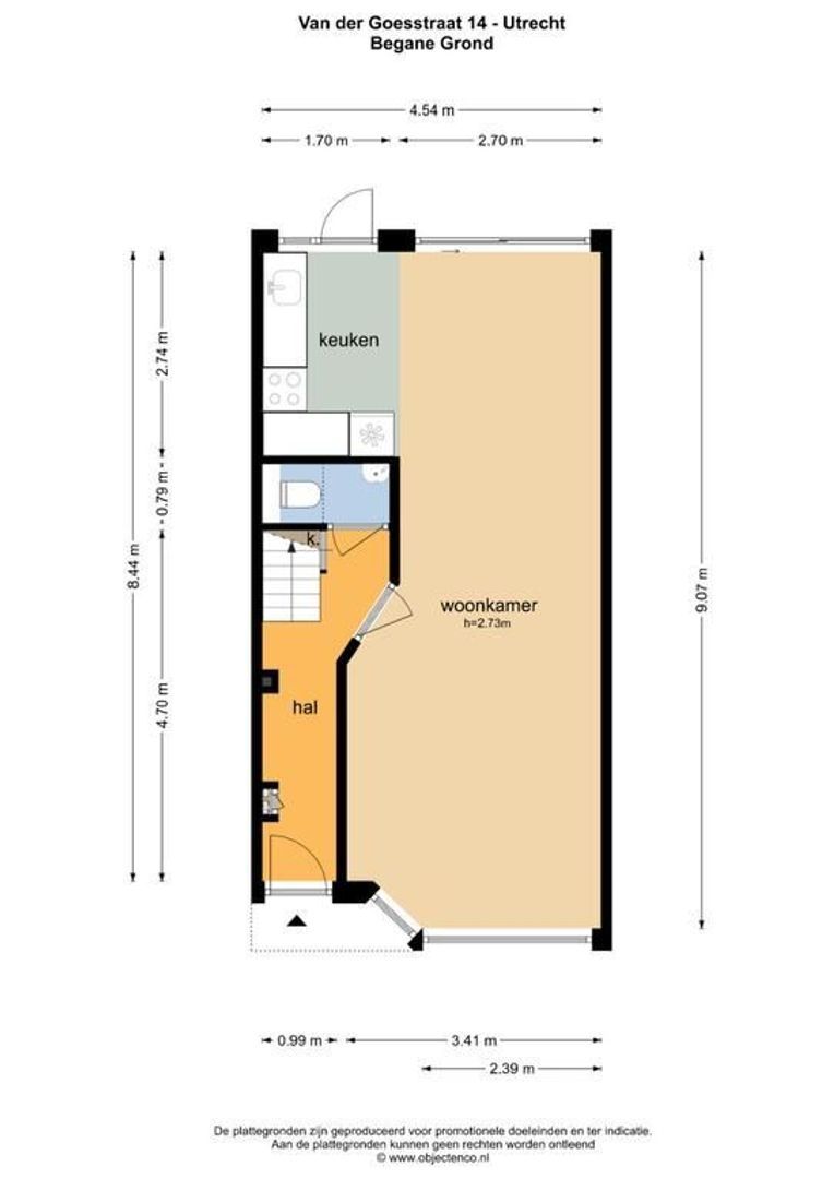 Van der Goesstraat 14, Utrecht plattegrond-44