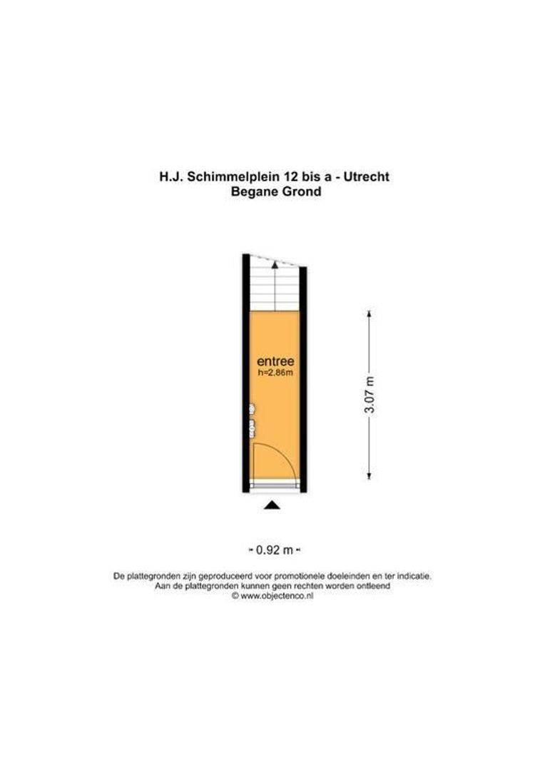 H.J. Schimmelplein 12 BSA, Utrecht plattegrond-29